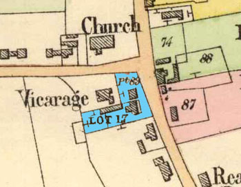 Crown and Smithy shown in blue in 1903 sale catalogue